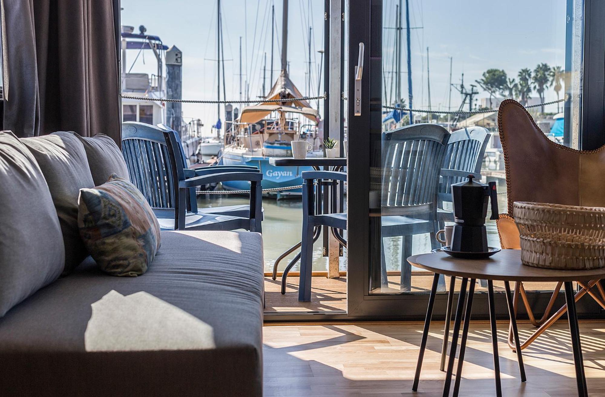 Azvalia Luxury Casa Barco New York And Texas-Unique Houseboat Experience El Puerto de Santa Maria Exterior foto